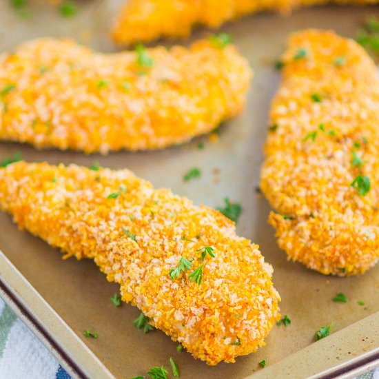 Easy Baked Chicken Tenders