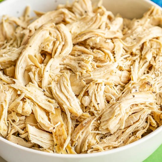 Crockpot shredded chicken