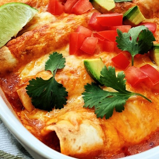 Ground Beef Enchiladas