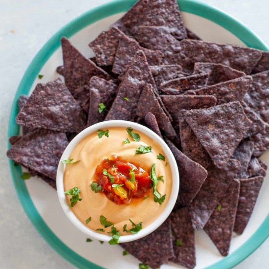 Dairy-Free and Vegan Cashew Queso