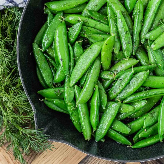 How To Cook Snap Peas