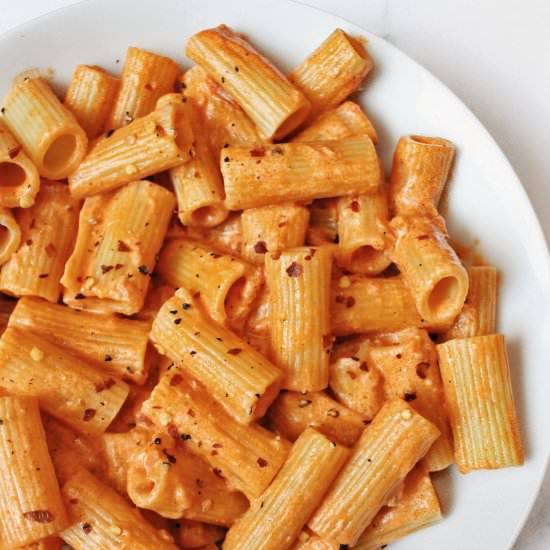 Vegan Spicy Rigatoni