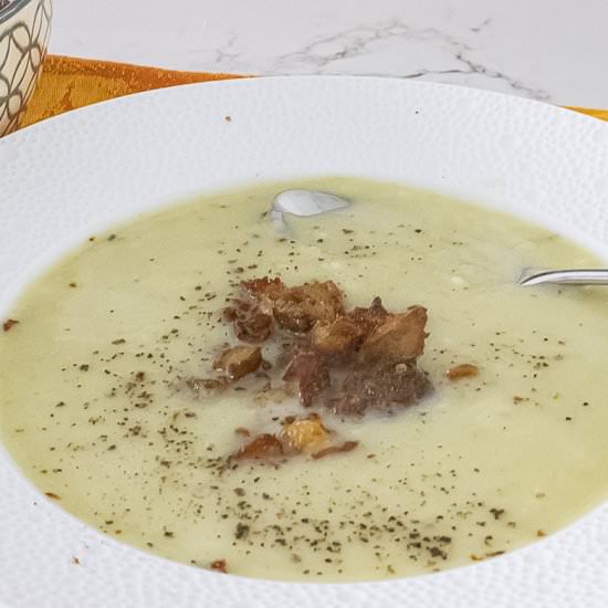 Spring Leek Soup