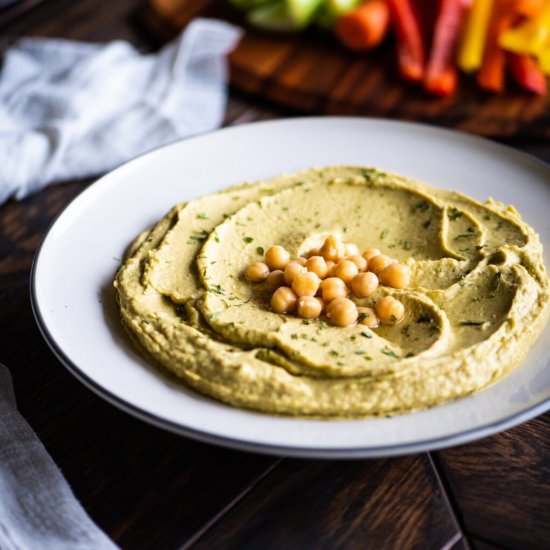 Quick & Easy Avocado Hummus