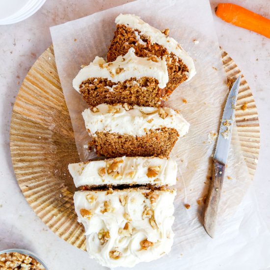 Vegan Carrot Cake w/t Frosting