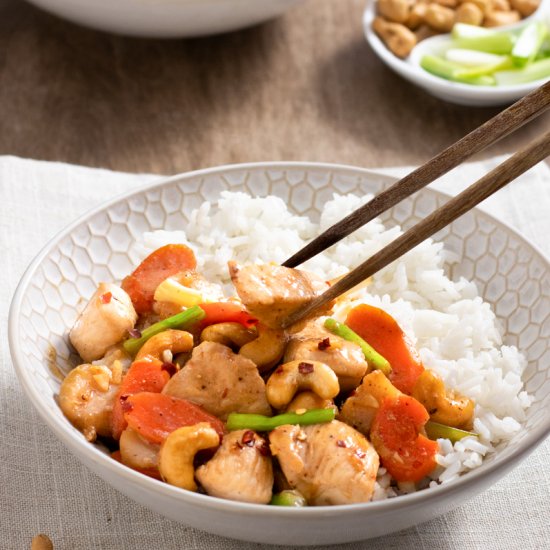 Cashew Chicken Stir-Fry