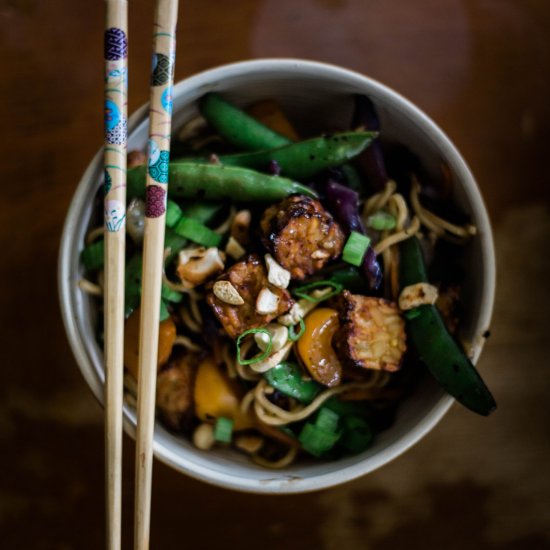 Sugar Snap Pea Stir Fry