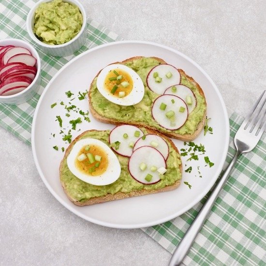 Jammy Egg Avocado Toast