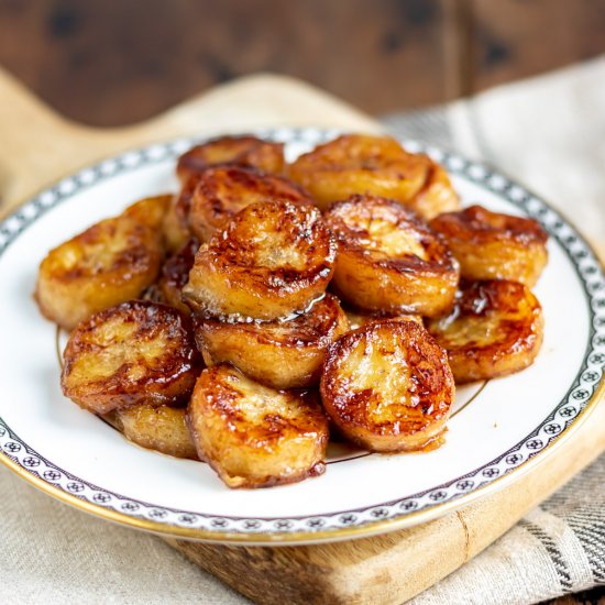 Maple Fried Bananas