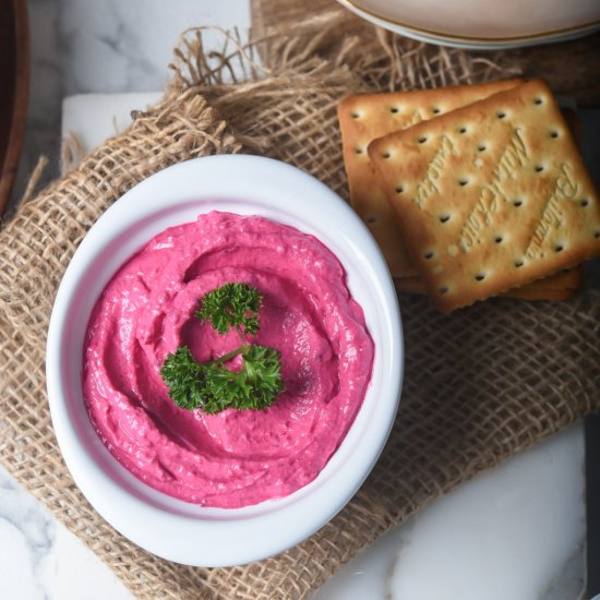 Healthy Beetroot Dip