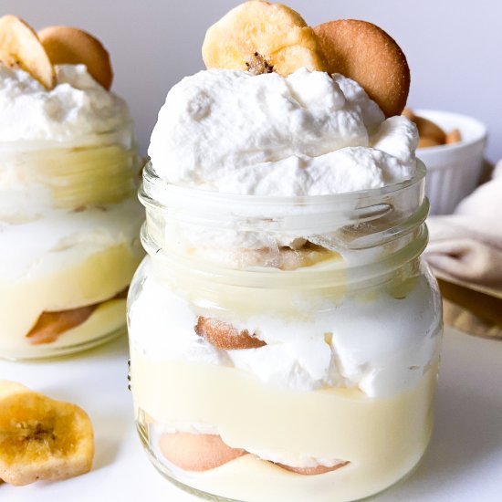 Individual Banana Pudding Cups