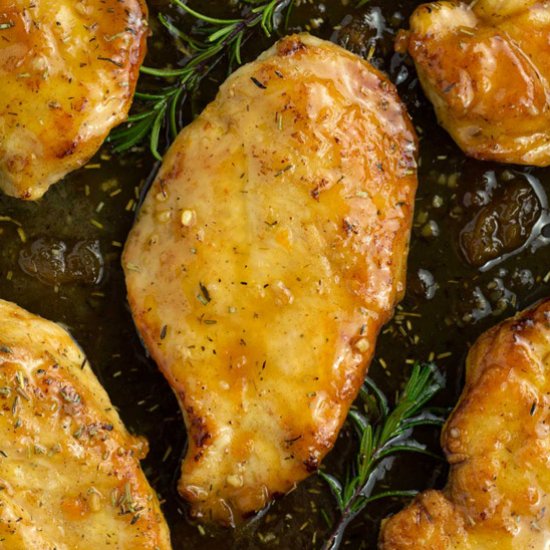 Skillet Apricot Chicken