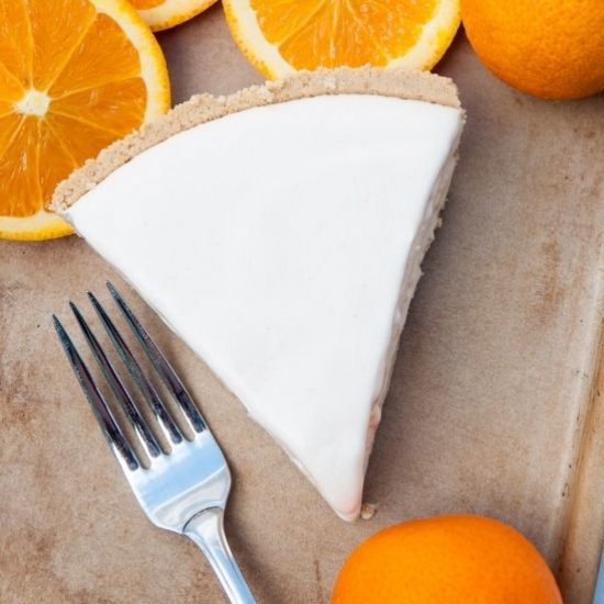 5 Ingredient Creamsicle Pie