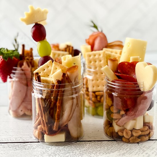 Savory Jarcuterie Mason Jars