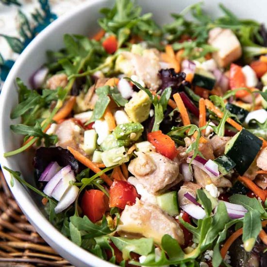 Healthy Chicken Salad with Honey