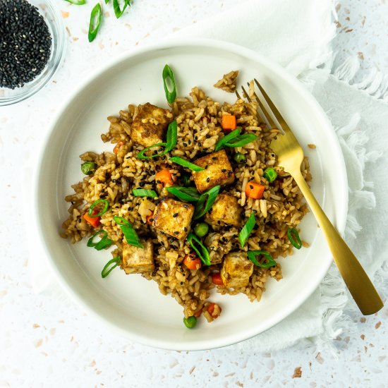 Vegan Tofu Fried Rice