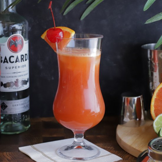 Easy Hurricane Cocktail