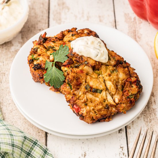 Air Fryer Crab Cakes