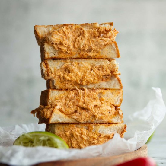 Chipotle Chicken Grilled Cheese