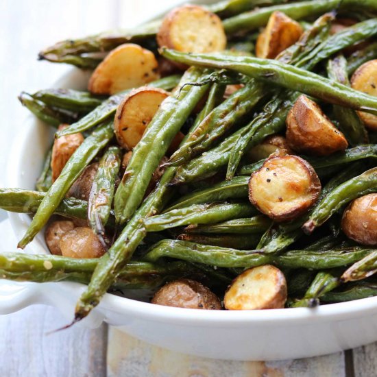 Blistered Green Beans