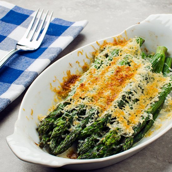 Asparagus with Parmesan