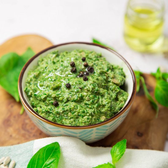 Garlic and Basil Pesto