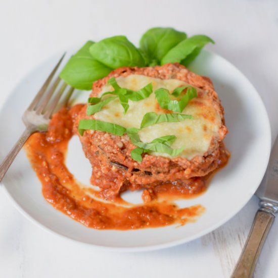 Easy Low-Fat Eggplant Parmesan