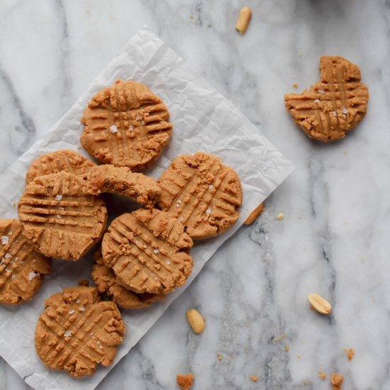 Keto Peanut Butter Cookies