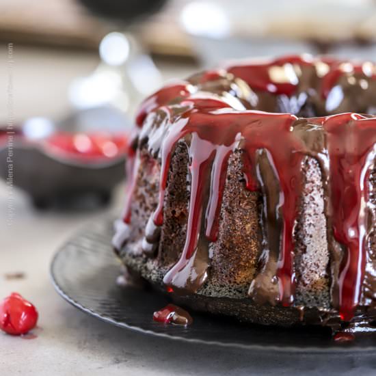 Chocolate Cherry Cake