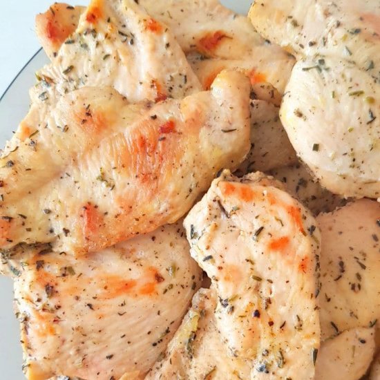 BAKED LEMON CHICKEN BREAST