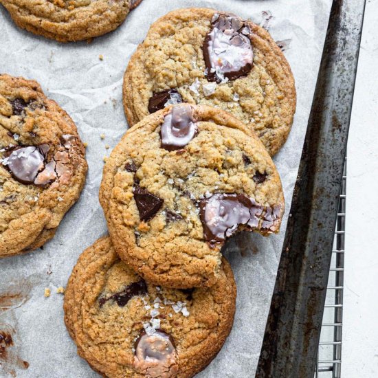 No-Chill Chocolate Chip Cookies