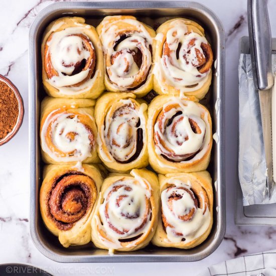 Small Batch Soft Cinnamon Rolls