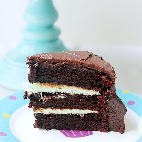 Chocolate mint cake