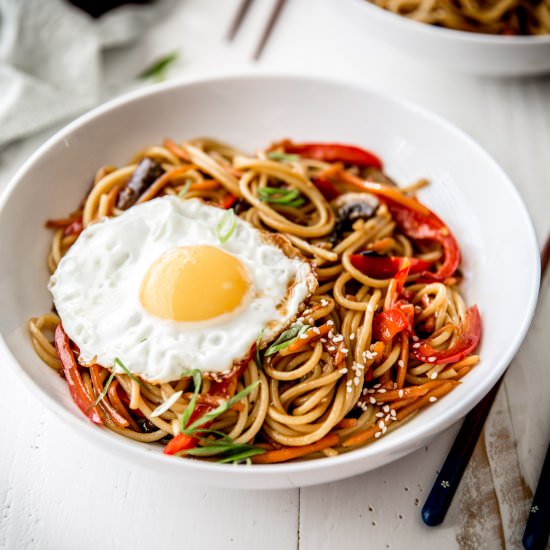 Sesame Vegetable Noodles