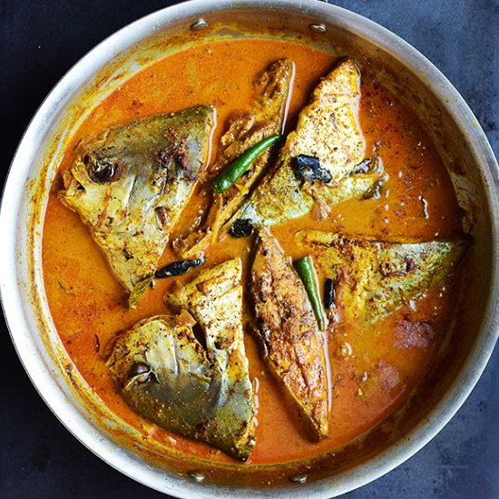 Sour Fish Curry with Coconut Milk