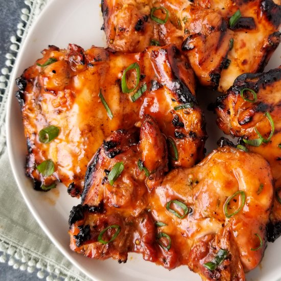 honey buffalo chicken thighs