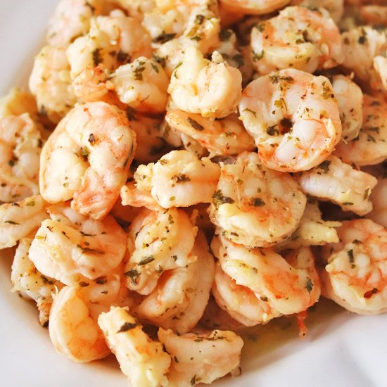 Oven-Baked Zesty Italian Shrimp