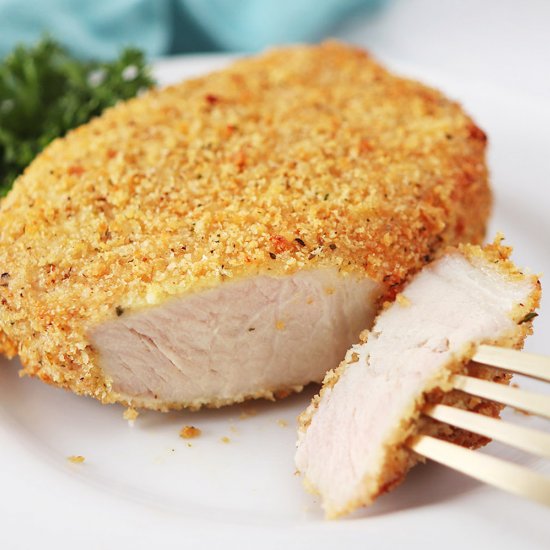 Air Fryer Breaded Pork Chops