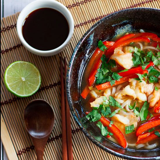 Speedy Prawn Pho