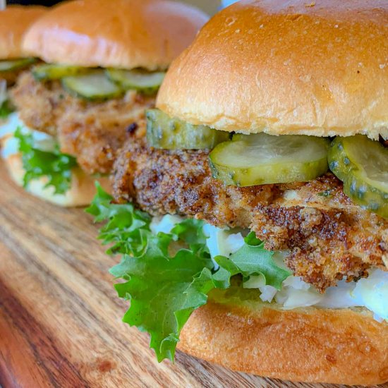 Crispy Baked Chicken Sandwich