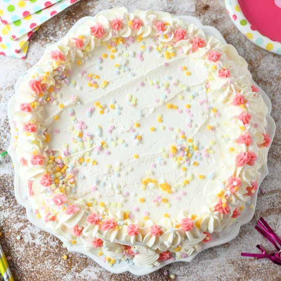 Homemade Ice Cream Cake Recipe