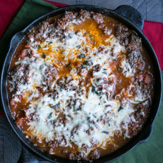 Skillet Lasagna – Ketogenic Cooking