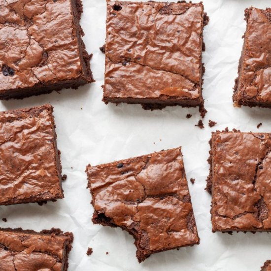 Cassava Flour Brownies (Nut Free)