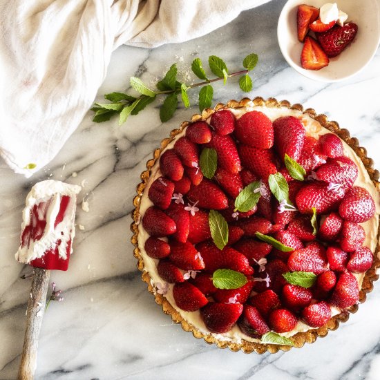 French Strawberry Pie