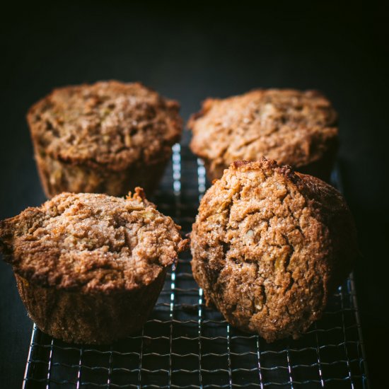 Walnut Zucchini Muffins