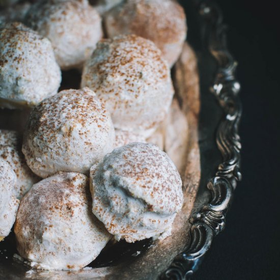 Pumpkin Cheesecake Balls