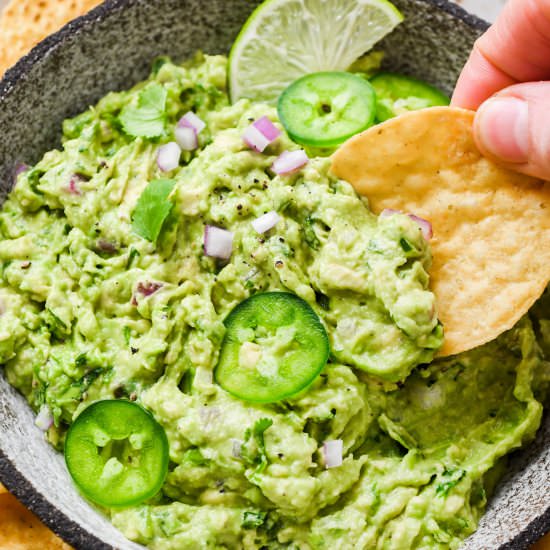 Easy Guacamole Recipe