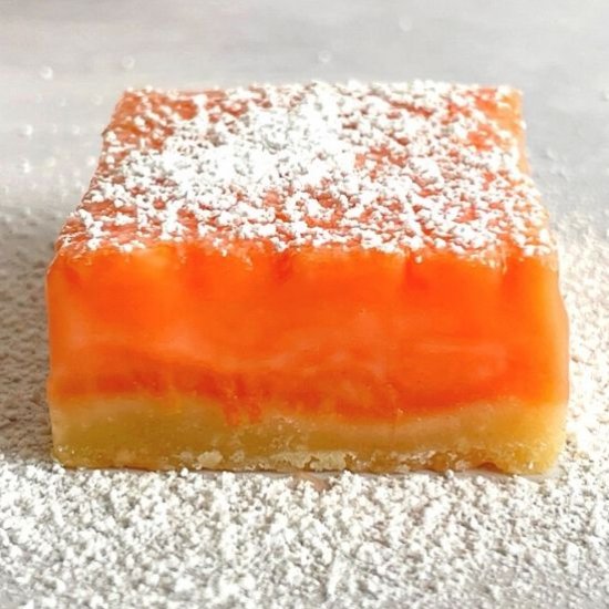 Pink Grapefruit Dessert Bars