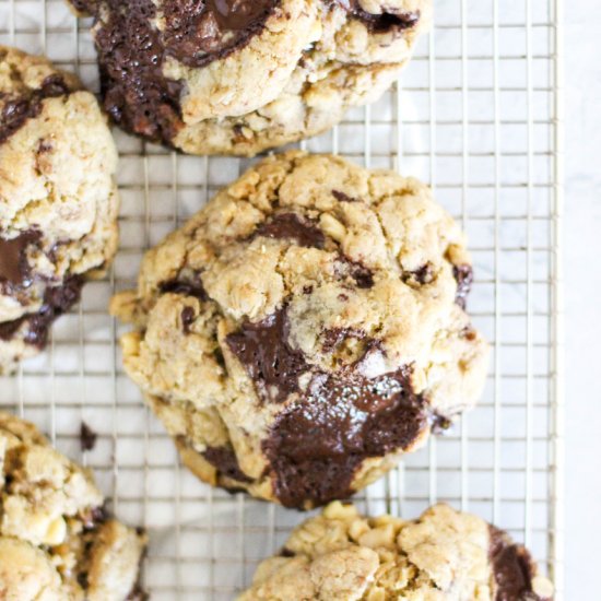 Giant Oatmeal Cookies