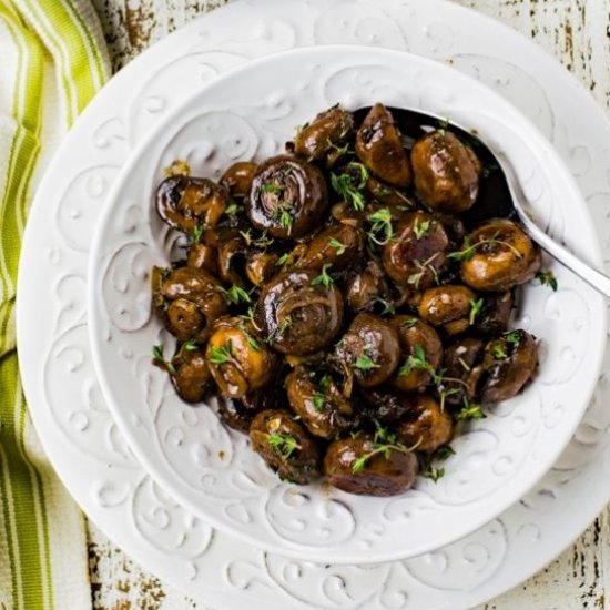 Sautéed Mushrooms in Marsala Sauce